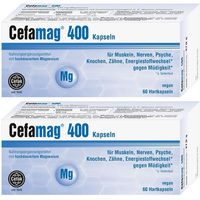 Produktbild von Cefamag Magnesium Oxid 400 mg Kapseln 120 Stück