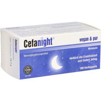 Produktbild von Cefanight Hartkapseln vegan glutenfrei ohne Zusatzstoffe 100 Stück