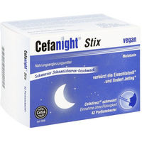 Produktbild von Cefanight Sticks vegan und glutenfrei