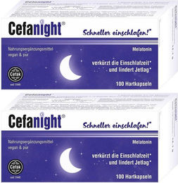 Cefanight vegane Kapseln von Cefak KG 100 Stück – Bild 1 von 1
