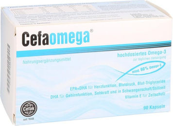 Cefaomega Kapseln von Cefak KG für Schwangere und Stillende 90 Stück – Bild 1 von 1