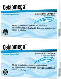 Cefaomega Kapseln von Cefak mit 500 mg für Schwangere und Stillende, 180 Kapseln – Bild 1 von 1