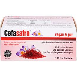 Cefasafra B-Komplex Vegan Kapseln 100 Stück für Erwachsene – Bild 1 von 1