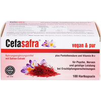 Produktbild von Cefasafra B-Komplex Vegan Kapseln 100 Stück für Erwachsene