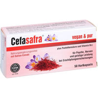 Produktbild von Cefasafra Vitamin B12 Kapseln vegan für Erwachsene 50 Stück