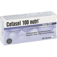 Produktbild von Cefasel 100 Selen Tabletten mit Natriumselenit für Schwangere und Stillende