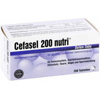 Produktbild von Cefasel 200 Nutri Selen Tabletten mit Natriumselenit für Schwangere und Stillende