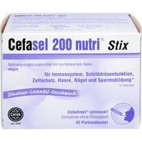 Produktbild von Cefasel 200 nutri Stix Granulat mit Natriumselenit 42 Sticks