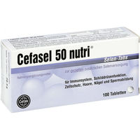 Produktbild von Cefasel 50 nutri Selen Tabletten mit Natriumselenit 100 Stück