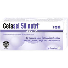 Cefasel 50 nutri Selen-Tabletten mit Natriumselenit 100 Stück – Bild 1 von 1