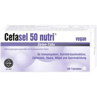 Produktbild von Cefasel 50 nutri Selen-Tabletten mit Natriumselenit 100 Stück