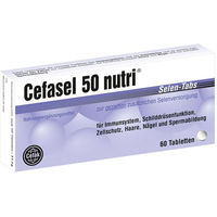 Produktbild von Cefasel 50 nutri Selen-Tabletten mit Natriumselenit 60 Stück