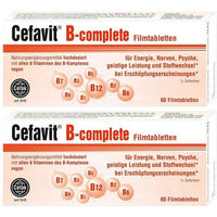 Produktbild von Cefavit B-complete B-Komplex Tabletten für Erwachsene 120 Stück