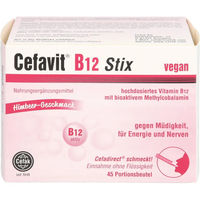 Produktbild von Cefavit B12 Granulat Sticks vegan glutenfrei 45 Stück