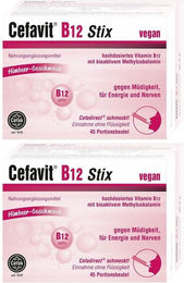 Cefavit B12 Sticks vegan glutenfrei für Erwachsene – Bild 1 von 1