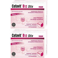 Produktbild von Cefavit B12 Sticks vegan glutenfrei für Erwachsene