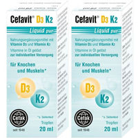 Produktbild von Cefavit D3 K2 Liquid pur Tropfen für Erwachsene und Kinder