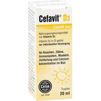 Produktbild von Cefavit D3 Liquid Tropfen von Cefak KG vegetarisch 20 ml