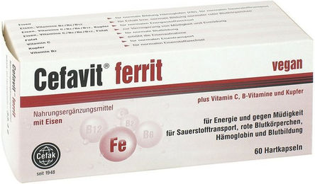 Cefavit ferrit Hartkapseln – Bild 1 von 1