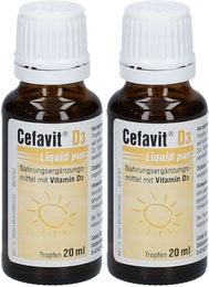 Cefavit Vitamin D3 Tropfen vegetarisch für Erwachsene und Kinder – Bild 1 von 1