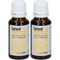 Produktbild von Cefavit Vitamin D3 Tropfen vegetarisch für Erwachsene und Kinder