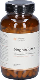 Cellavent Essentials Magnesium 7 Komplex Kapseln für Sportler 180 Stück – Bild 1 von 2