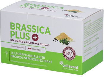 Cellavent Healthcare Brassica PLUS Brokkolisprossen Kapseln mit Sulforaphan – Bild 1 von 1