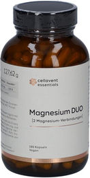 Cellavent Healthcare Magnesium Komplex Kapseln vegan glutenfrei laktosefrei 180 Stück für Sportler – Bild 1 von 2