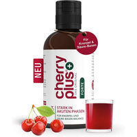 Produktbild von Cellavent Healthcare Sauerkirschsaft und Sauerkirsch Extrakt mit Vitamin C Forte Flüssig Vegan Glutenfrei Laktosefrei