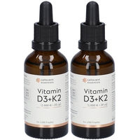 Produktbild von Cellavent Healthcare Vitamin D3 + K2 Tropfen vegan ohne Zusatzstoffe