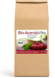 Cellavita Bio Acerola Vita Vitamin-C-Pulver mit Acerola und Hagebutte – Bild 1 von 3