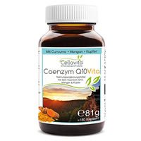 Produktbild von Cellavita Coenzym Q10 Ubiquinon hochdosiert Kapseln 180 Stück