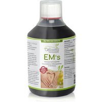 Produktbild von Cellavita Effektive Mikroorganismen EM mit 24 Bakterienkulturen und Pflanzenextrakten 500ml Flüssiges Probiotikum