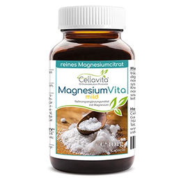 Cellavita Magnesiumcitrat Vita mild Kapseln vegan ohne Zusatzstoffe 180 Stück – Bild 1 von 3