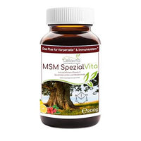 Produktbild von Cellavita MSM Spezial Vita mit Vitamin C und Spurenelementen Methylsulfonylmethan Pulver 200g