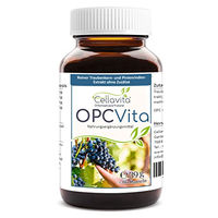 Produktbild von Cellavita OPC Vita Traubenkernextrakt und Pinienrindenextrakt Kapseln 60 Stück vegan und ohne Zusatzstoffe