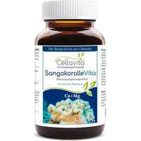 Produktbild von Cellavita Sangokoralle Vita Algenkalk Sango Pulver ohne Zusatzstoffe 200 g