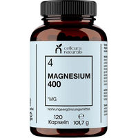 Produktbild von Cellcura Naturals Magnesium 400 Oxid Vegan Kapseln 120 Stück