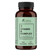 Produktbild von Cellcura Naturals Vitamin B Komplex vegan und zuckerfrei 120 Kapseln