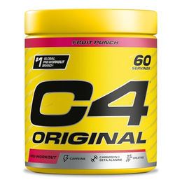 Cellucor C4 Original Pre-Workout Booster Getränkepulver Fruchtpunsch 60 Portionen – Bild 1 von 5