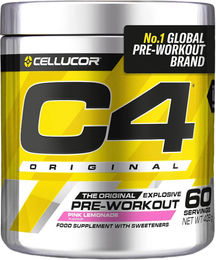 Cellucor C4 Original Pre-Workout-Booster Getränkepulver Zitrone Keto 60 Portionen – Bild 1 von 5