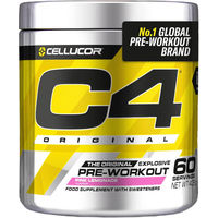 Produktbild von Cellucor C4 Original Pre-Workout-Booster Getränkepulver Zitrone Keto 60 Portionen