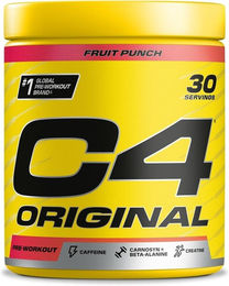 Cellucor C4 Original Pre Workout Pulver Fruit Punch zuckerfrei vegan 408 g – Bild 1 von 1