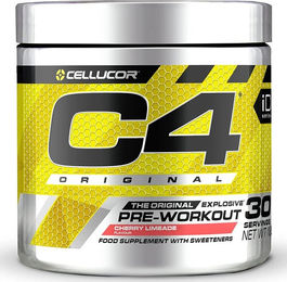 Cellucor C4 Original Pre-Workout Pulver Kirsch-Limette zuckerfrei vegetarisch 198 g – Bild 1 von 1