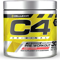 Produktbild von Cellucor C4 Original Pre-Workout Pulver Kirsch-Limette zuckerfrei vegetarisch 198 g