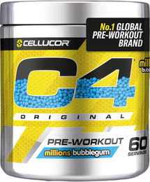 Cellucor C4 Original Vor-Trainingspulver Fruchtpunsch zuckerfrei 396 g – Bild 1 von 1