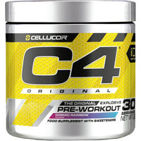 Produktbild von Cellucor C4 Pre-Workout Pulver Cosmic Rainbow zuckerfrei 195g für 30 Portionen