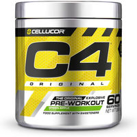 Produktbild von Cellucor C4 Pre-Workout Pulver Grüner Apfel zuckerfrei 60 Portionen