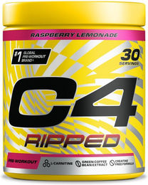 Cellucor C4 Ripped Pre-Workout-Booster Himbeer-Limonade zuckerfrei 192 g – Bild 1 von 5