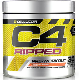 Cellucor C4 Ripped Pre-Workout Pulver Tropical Punch zuckerfrei 30 Portionen – Bild 1 von 2